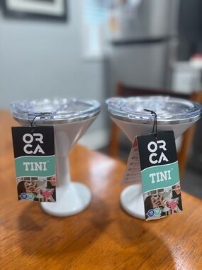 ORCA TINI insulated Martini Glasses - Set of 2